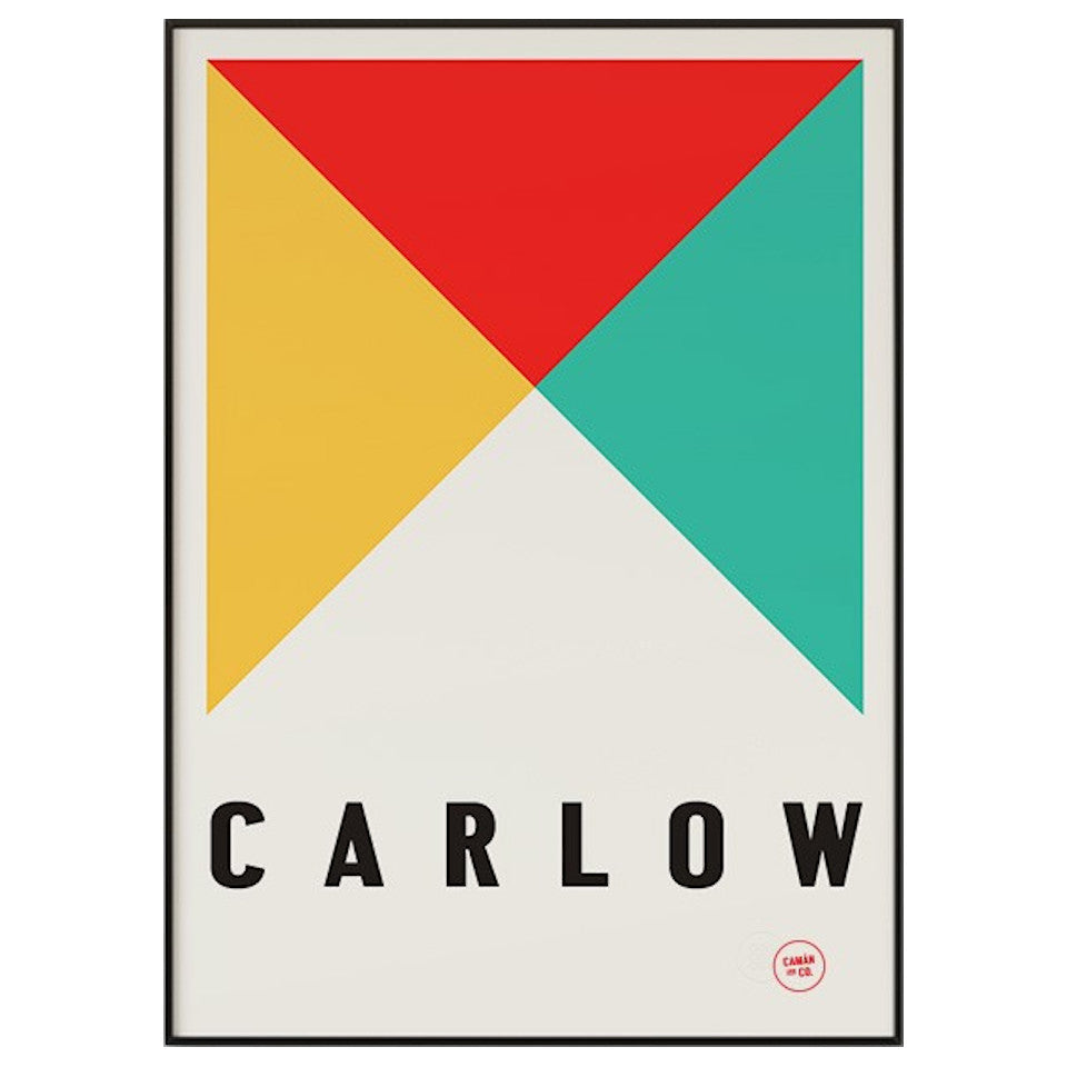 Carlow County Series 50 cm x 70 cm print.