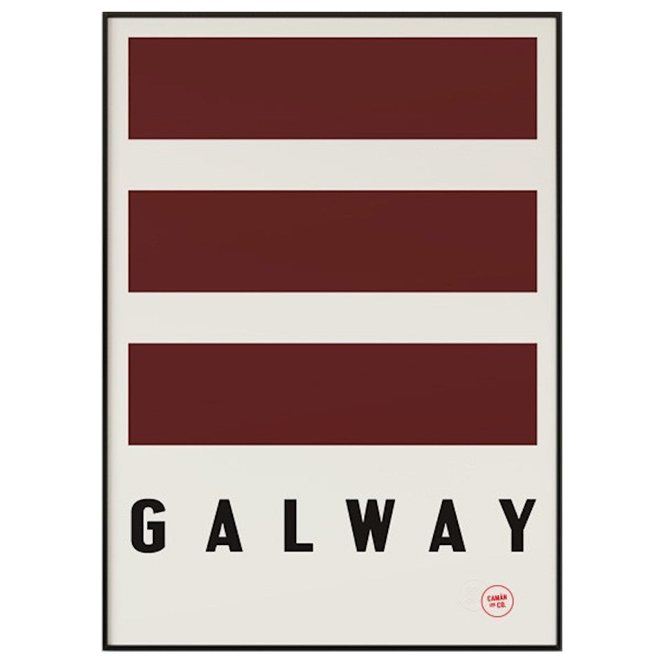 Galway County Series 50 cm x 70 cm print.