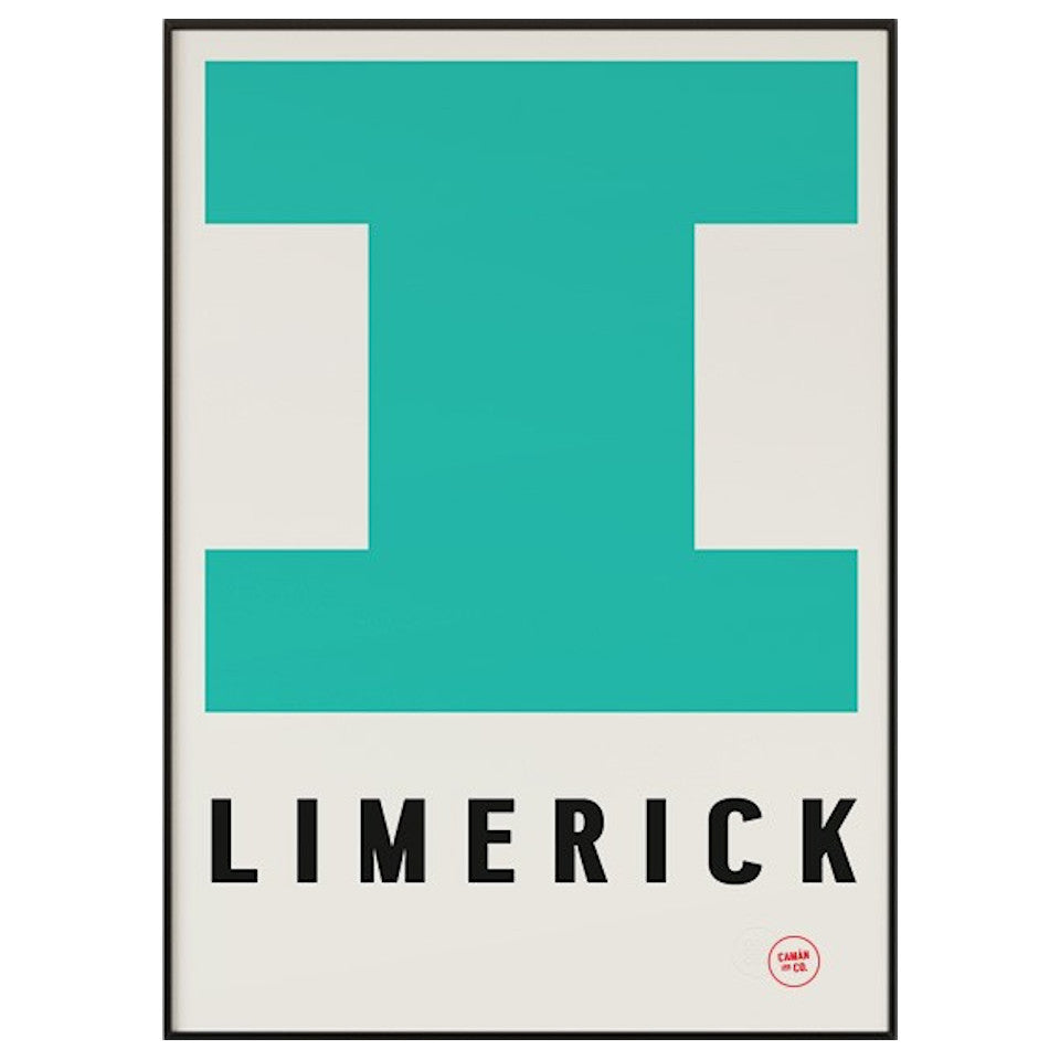 Limerick County Series 50 cm x 70 cm print.