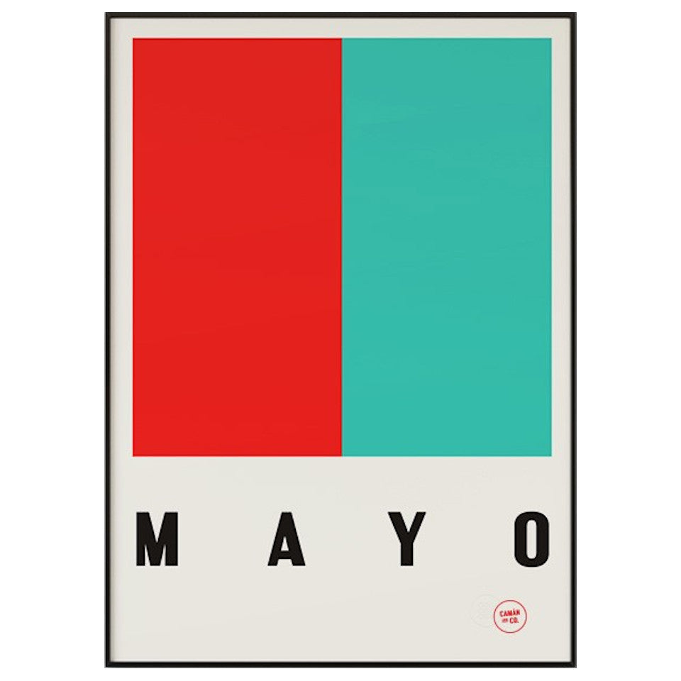 Mayo County Series 50 cm x 70 cm print.