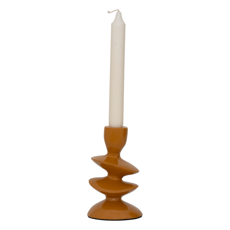 Tove Candle Holder Dark Orange