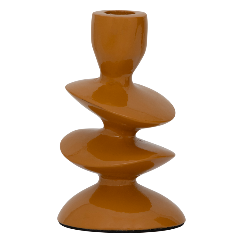 Tove Candle Holder Dark Orange