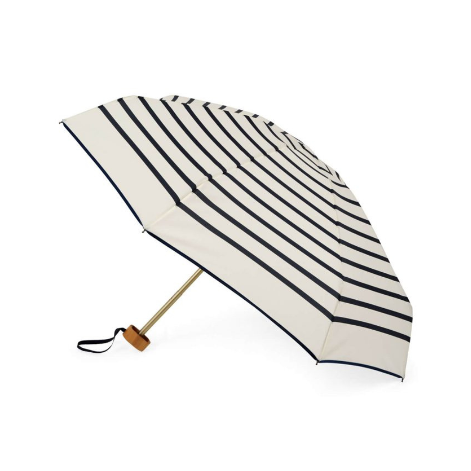 Umbrella Stripped White and Navy - Henri