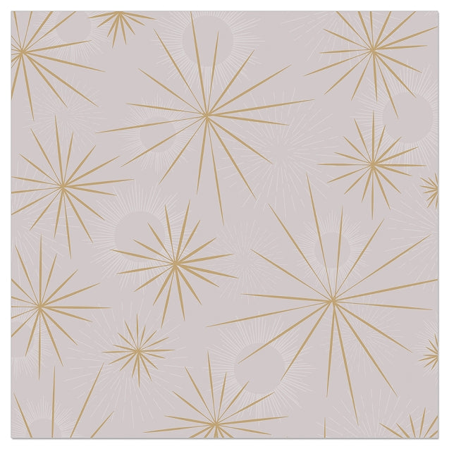 Paper Napkins PK 20 Gold Stars