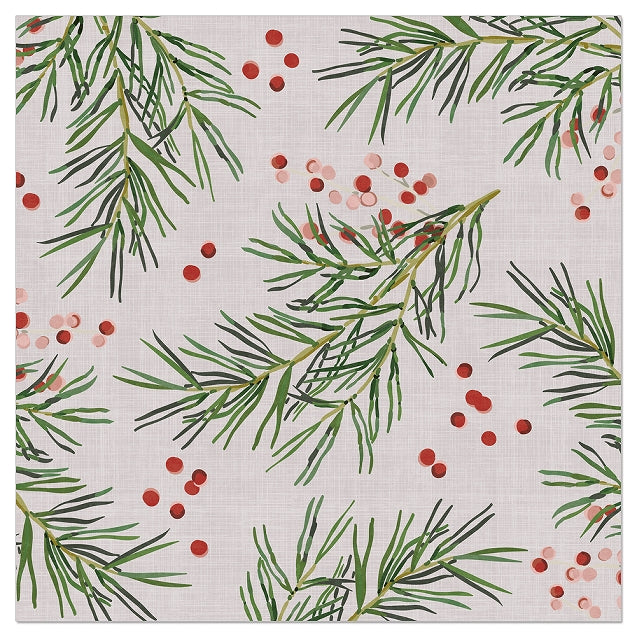 Paper Napkins PK 20 Fern and Berries