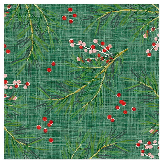 Paper Napkins PK 20 Fern Berries