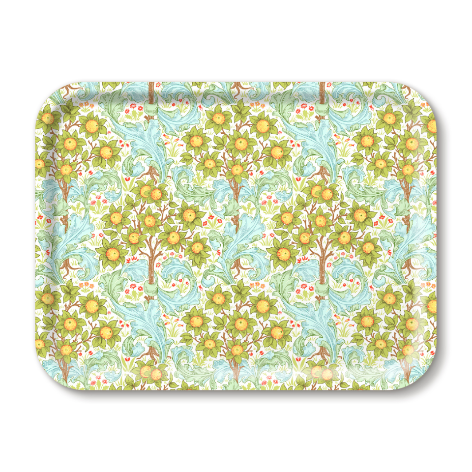 Tray - Orchard William Morris Large Rectangular