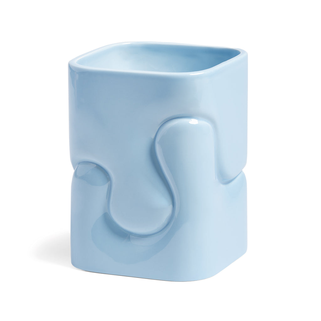 Puffy Vase Light Blue