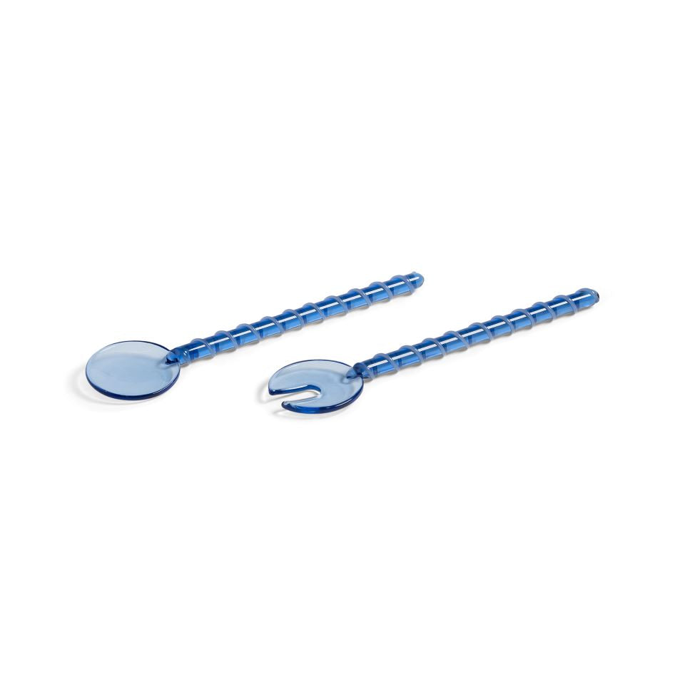 Sling Salad Servers Blue