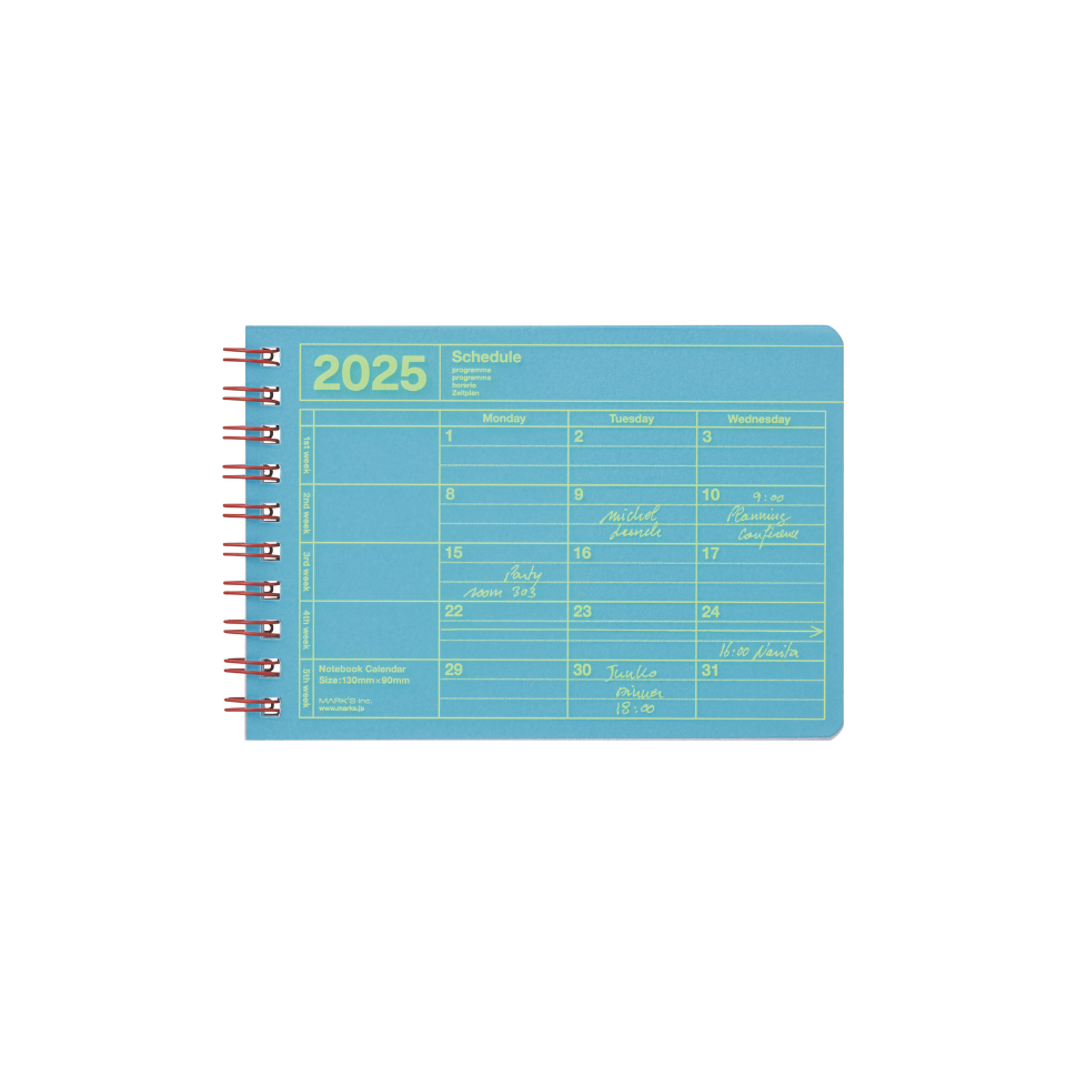 Mark's Notebook Calendar Mini 2026