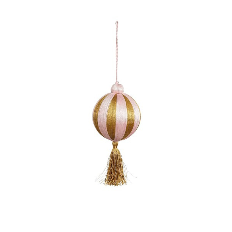 Jolly Ball Tassel - Pink/Gold