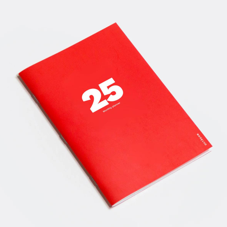 2025 Monthly A4 Planner