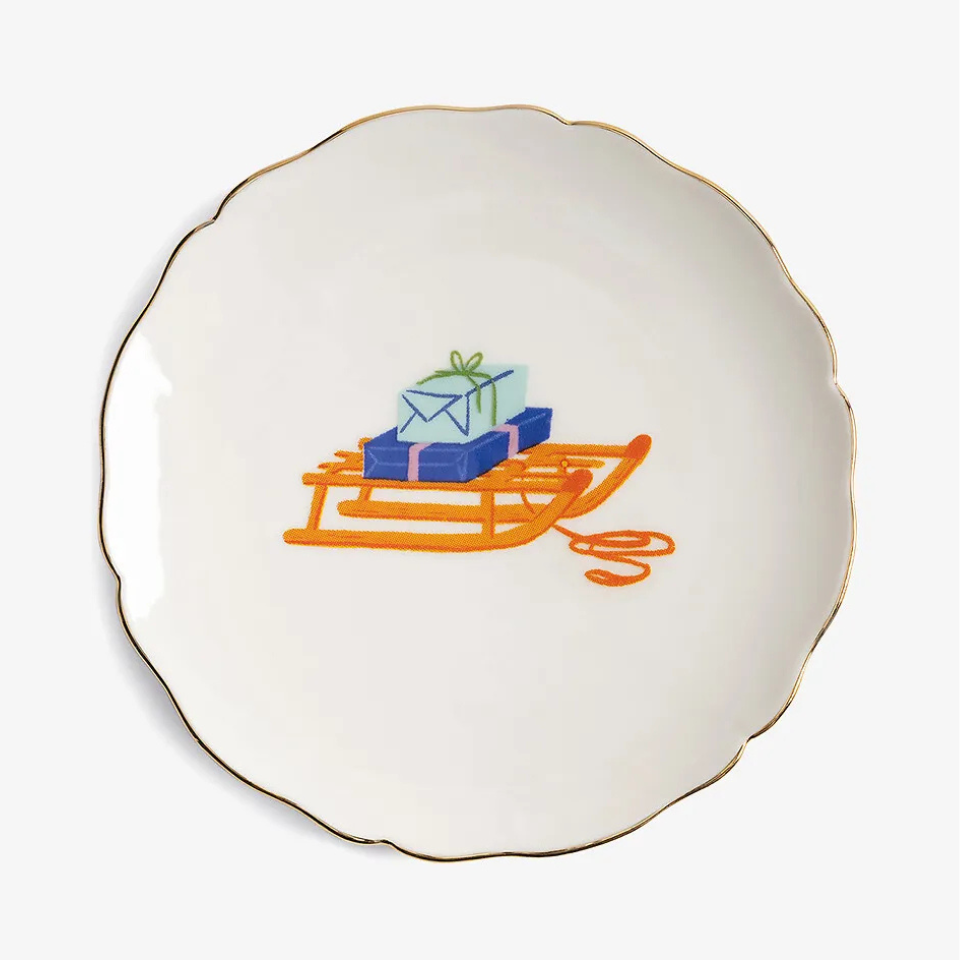 Christmas Feast Plate Set of 6