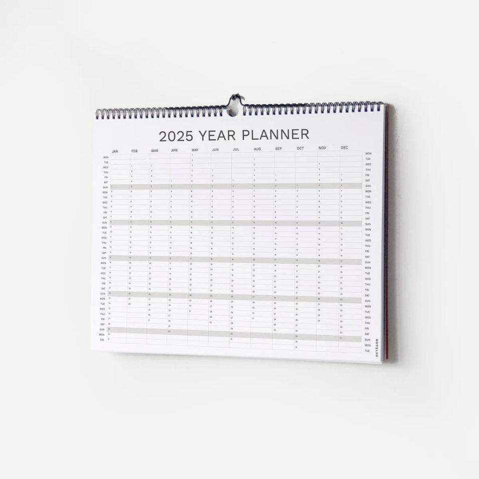 2025 Wall Planner A3