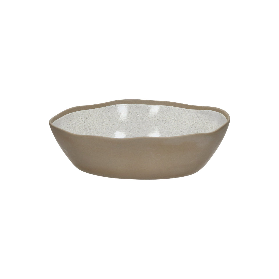 Primeval High Sided Bowl Light Grey