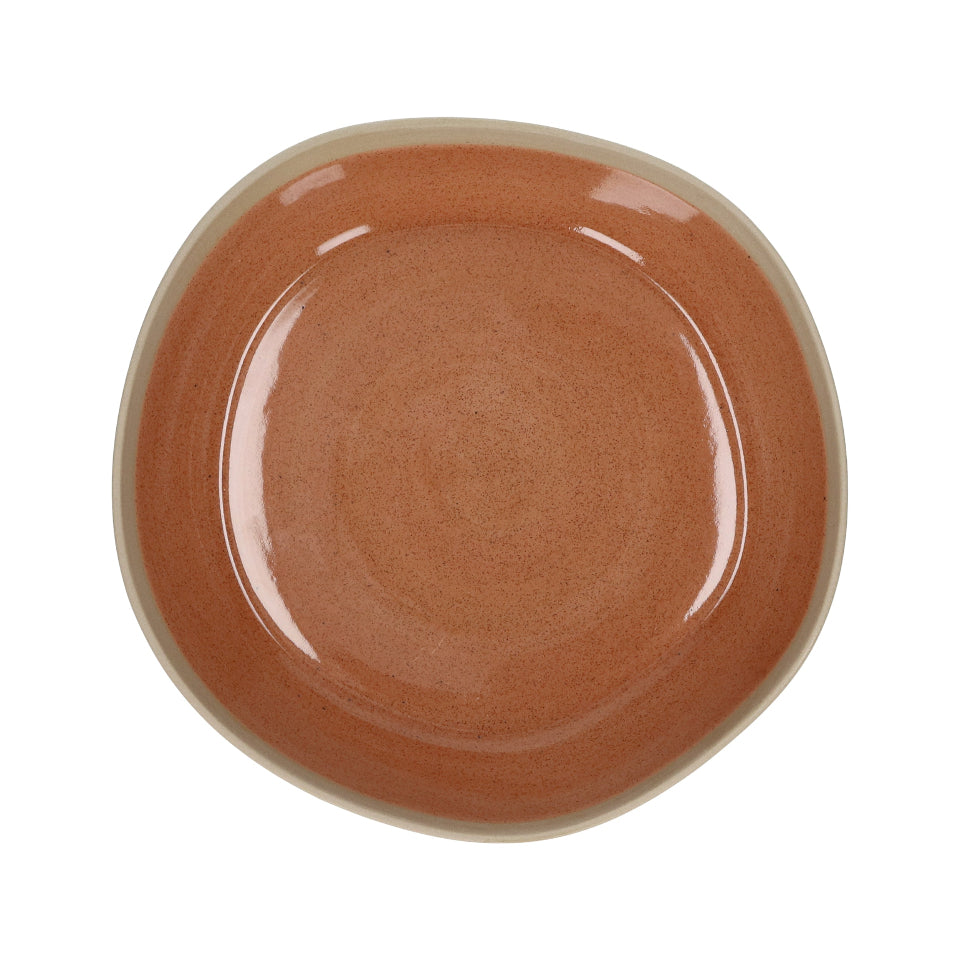 Primeval High Sided Bowl Terracotta