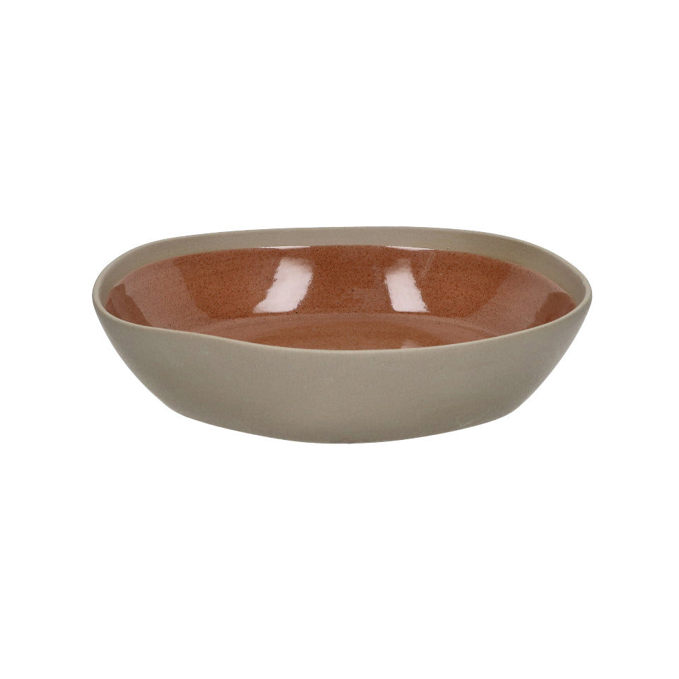 Primeval High Sided Bowl Terracotta