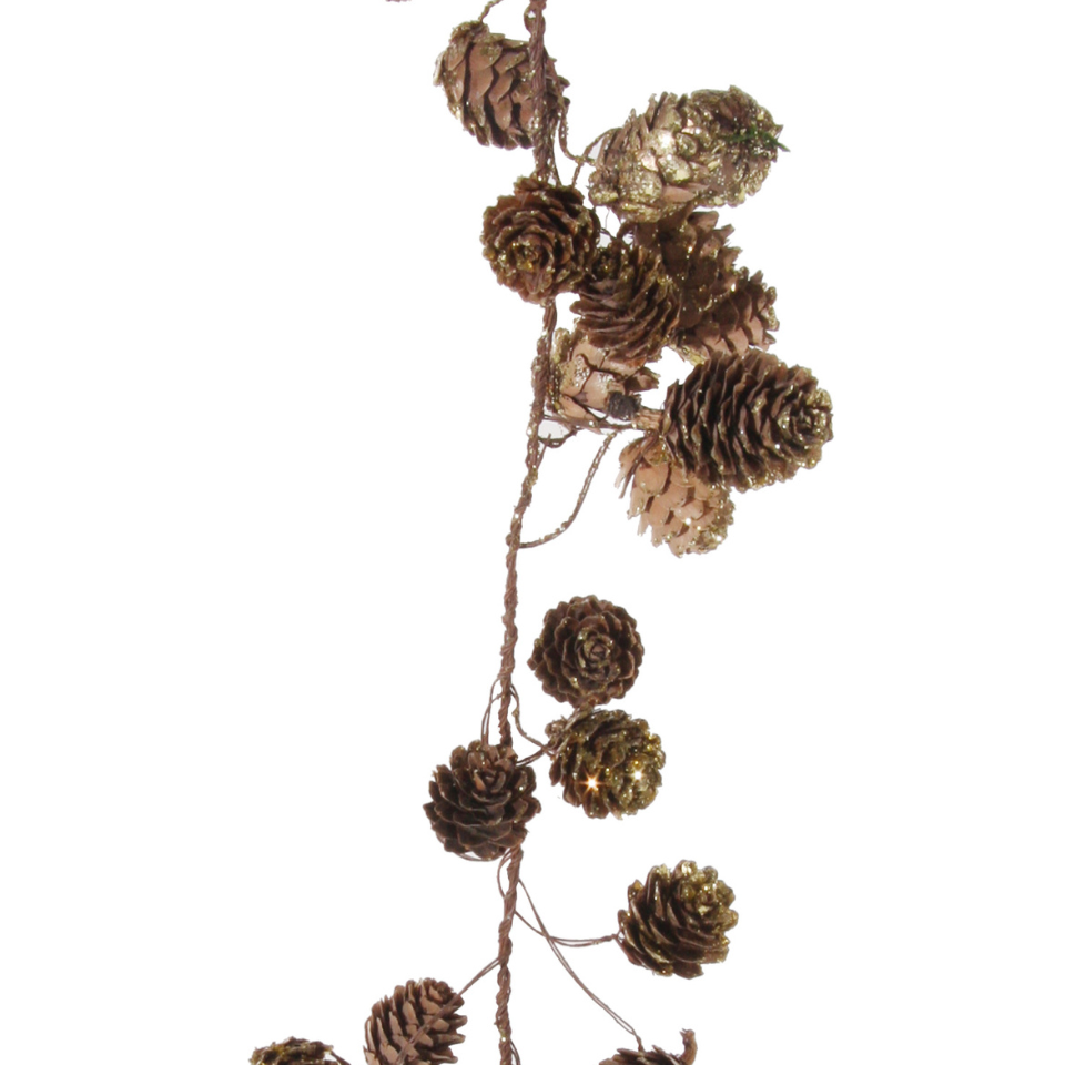 Garland Larix Cone Gold