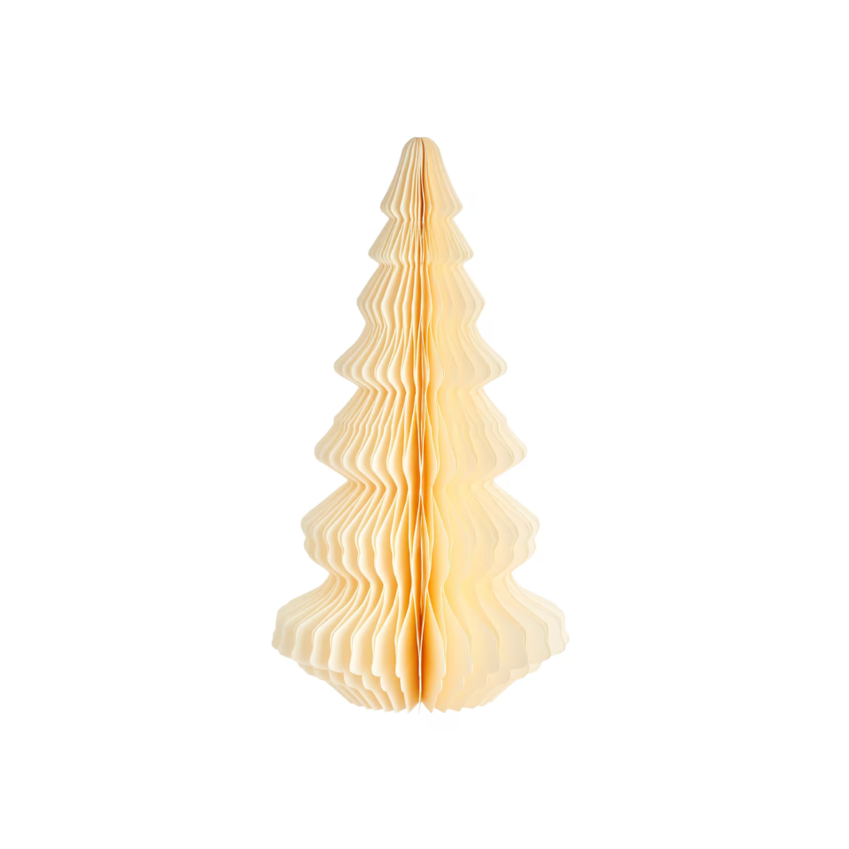 Standing Paper Tree Honeycomb White