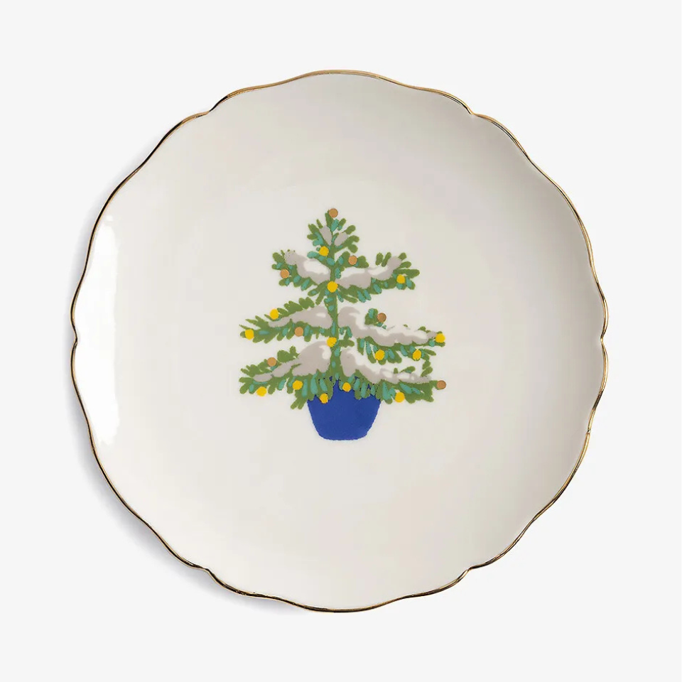 Christmas Feast Plate Set of 6