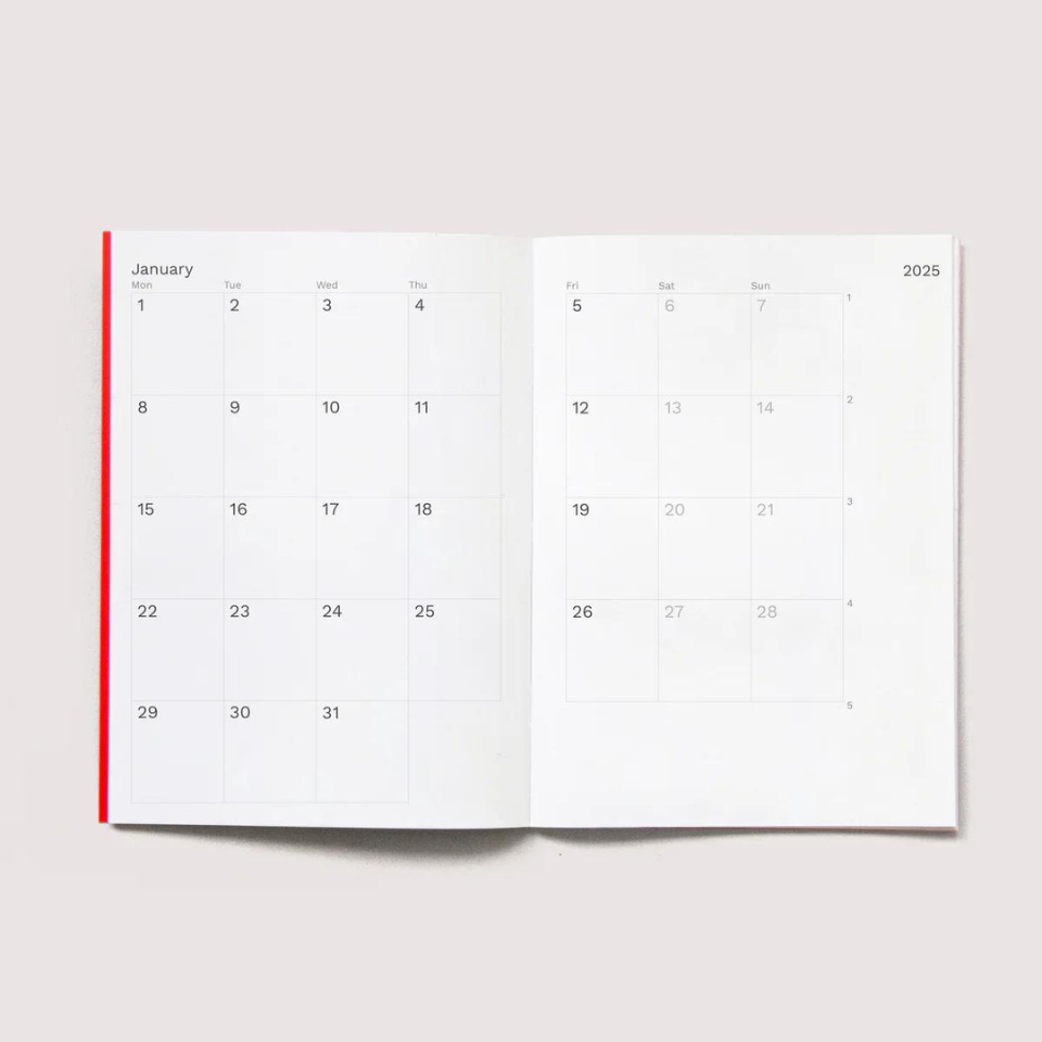 2025 Monthly Mini Planner