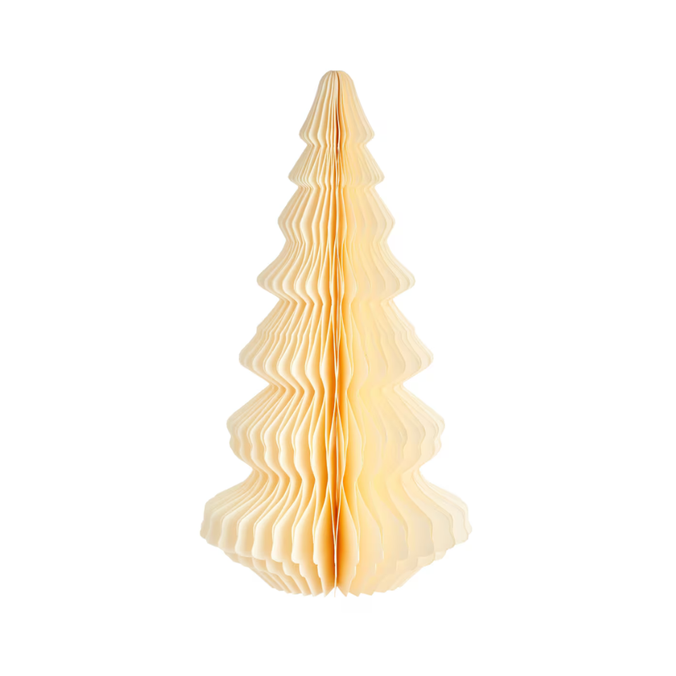 Standing Paper Tree Honeycomb White