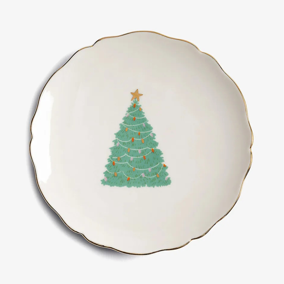 Christmas Feast Plate Set of 6