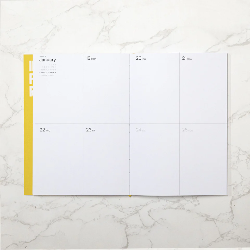2026 Weekly A5 Planner