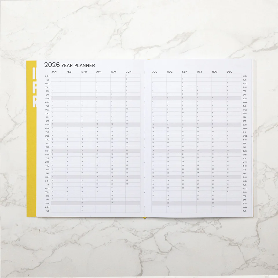 2026 Weekly A5 Planner