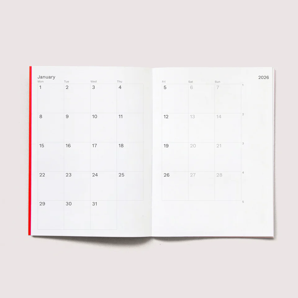 2026 Monthly Mini Planner