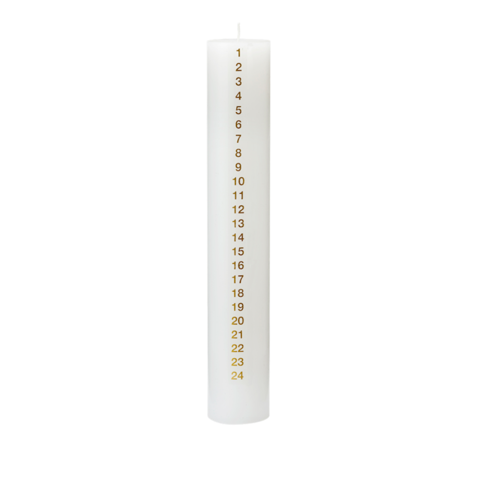 Advent Candle Ivory