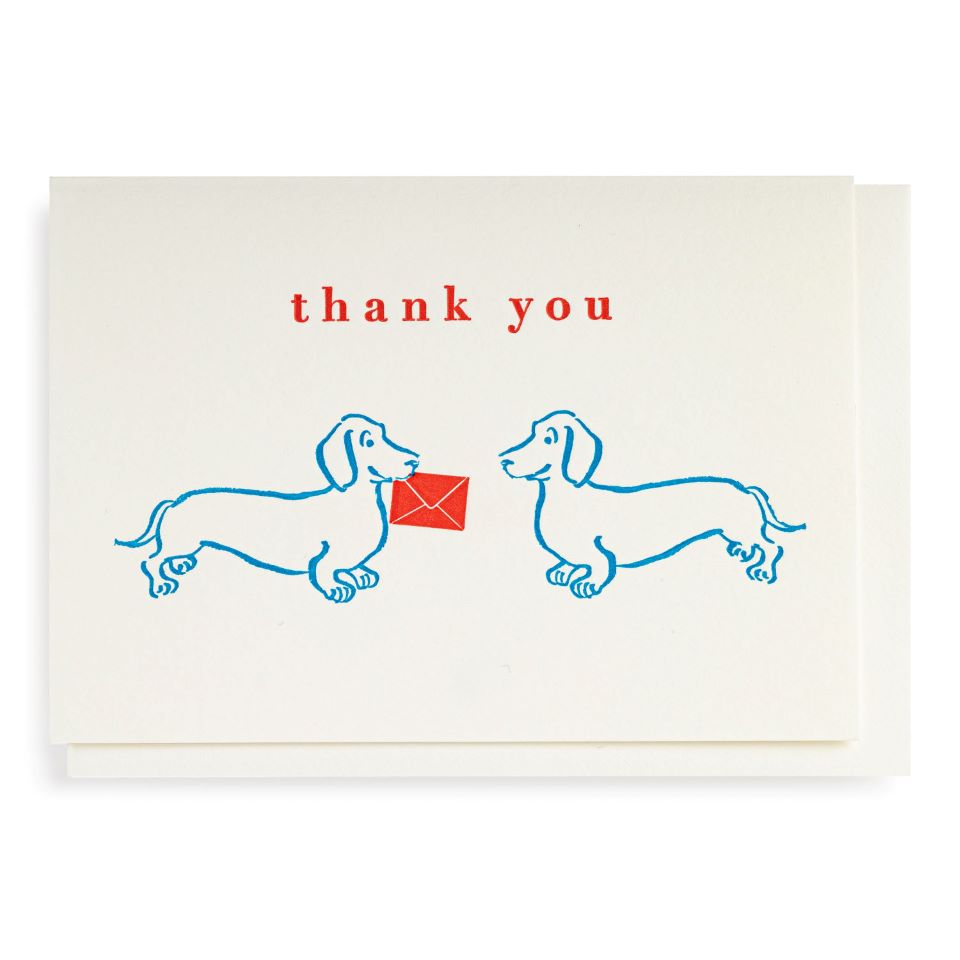 Pack of Five Thank You Mini Cards