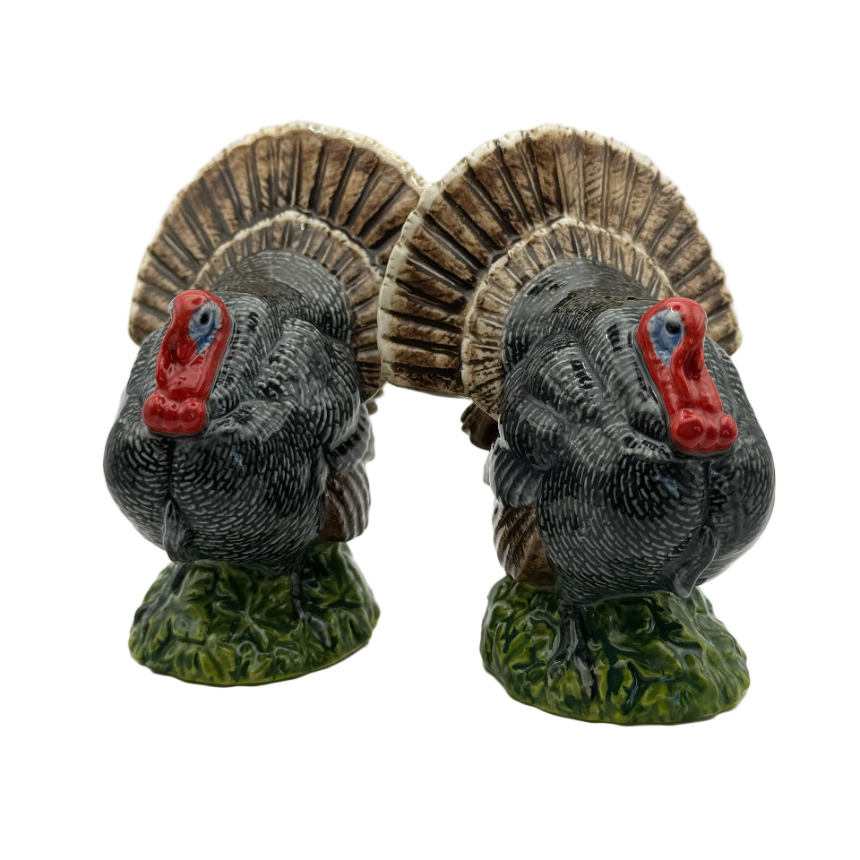 Salt and Pepper sets in the shape of Turkeys