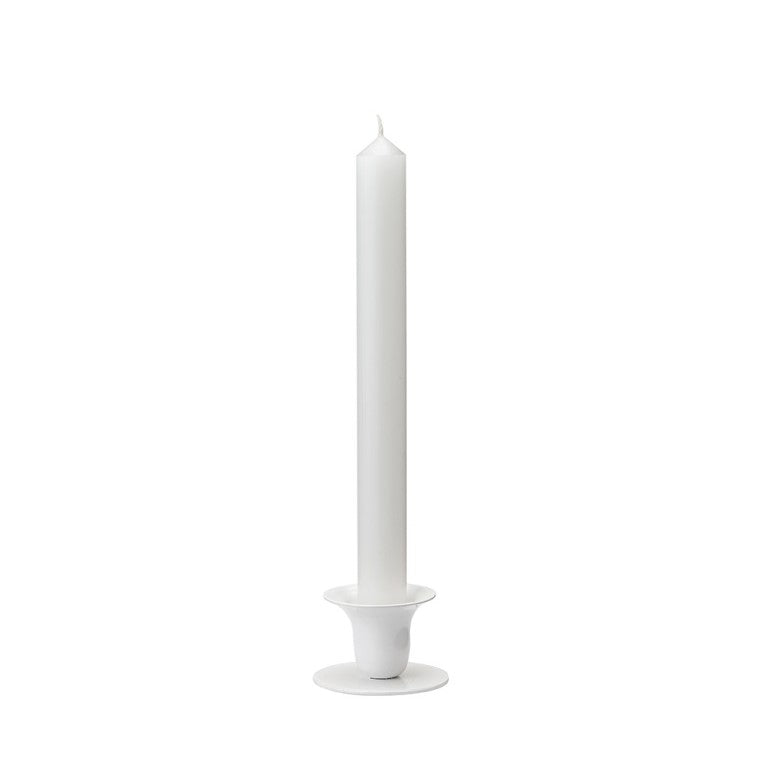 Bell Candlestick - White