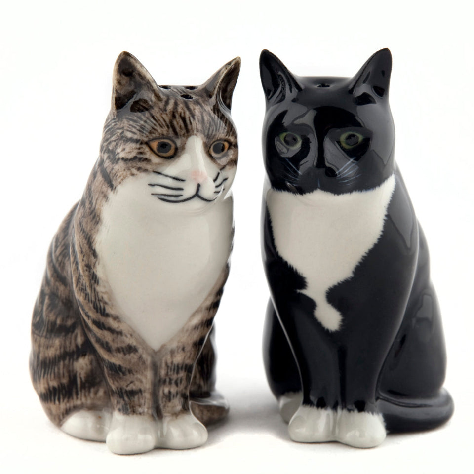 Salt and Pepper shakers in the shape of cats