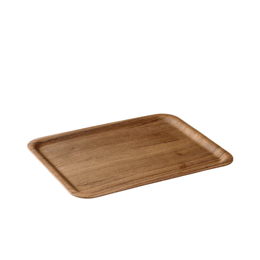 Teak Non-Slip Unitea Tray