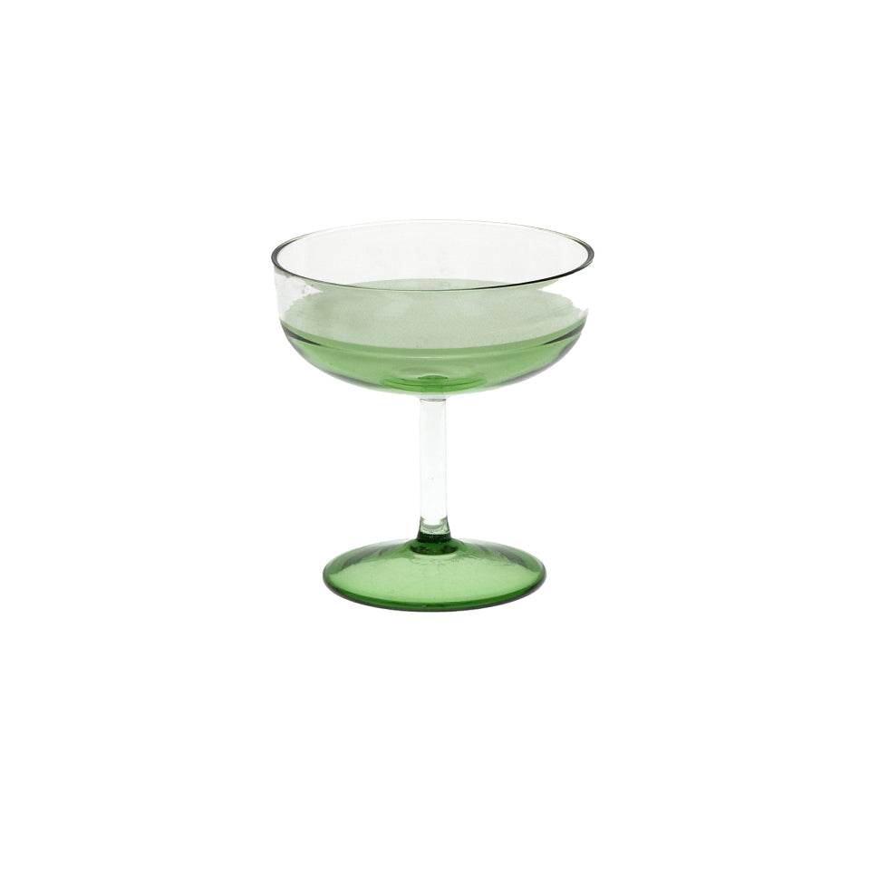 Tarifa Coupe Glass Green