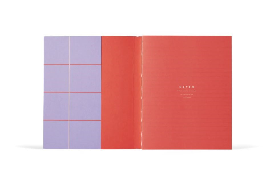 Uma Medium Lay-Flat Notebook Lavender