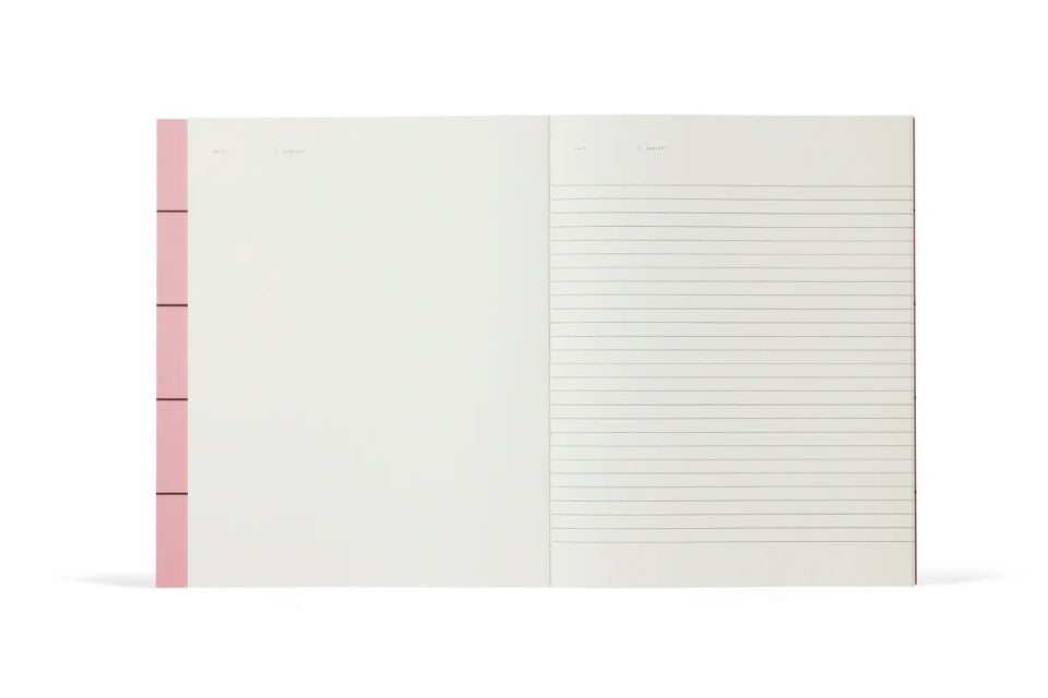 Uma Lay-Flat Notebook Rose