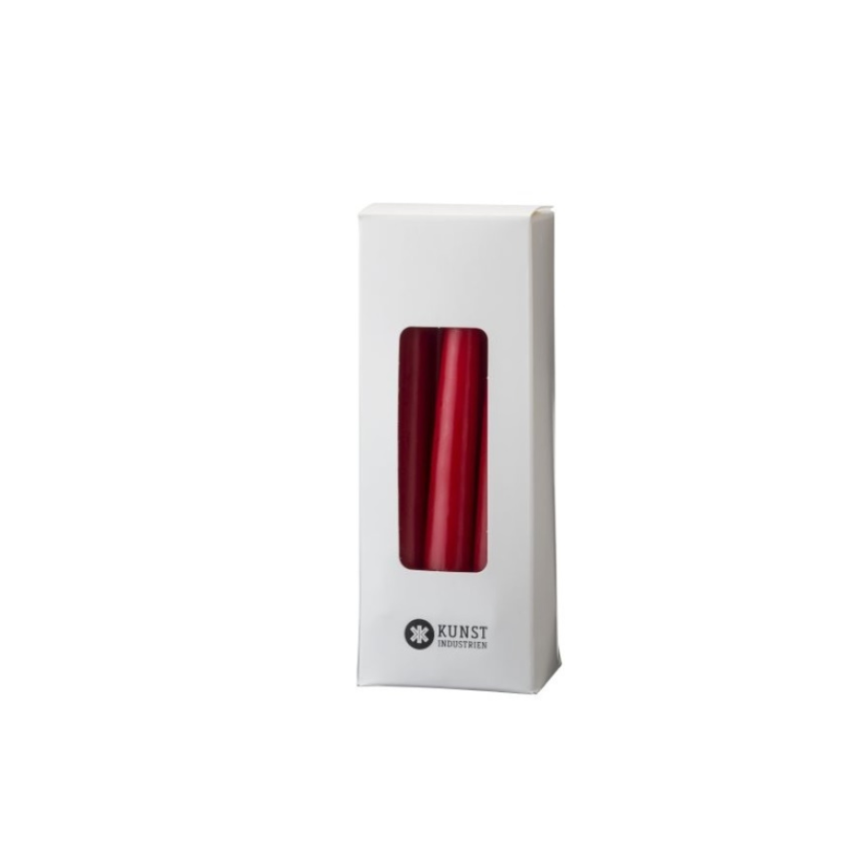 Box of 12 Mini Red Candles