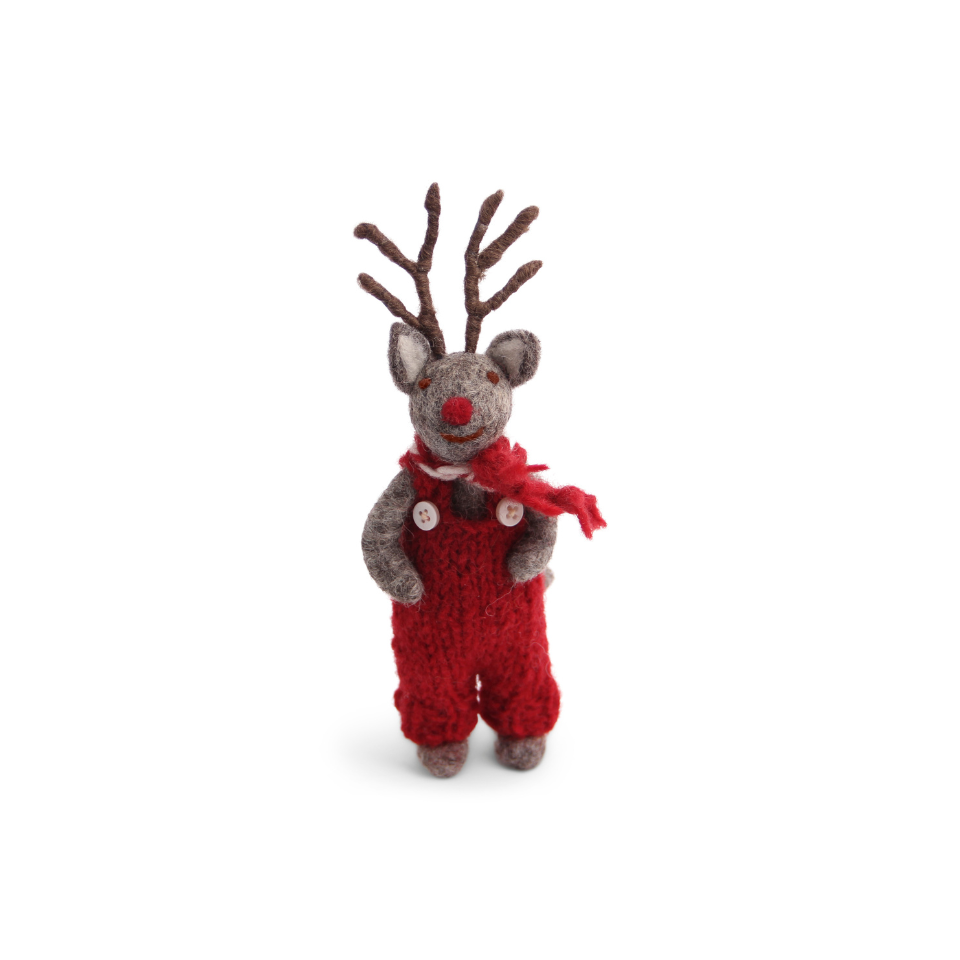 Deer with Red Scarf