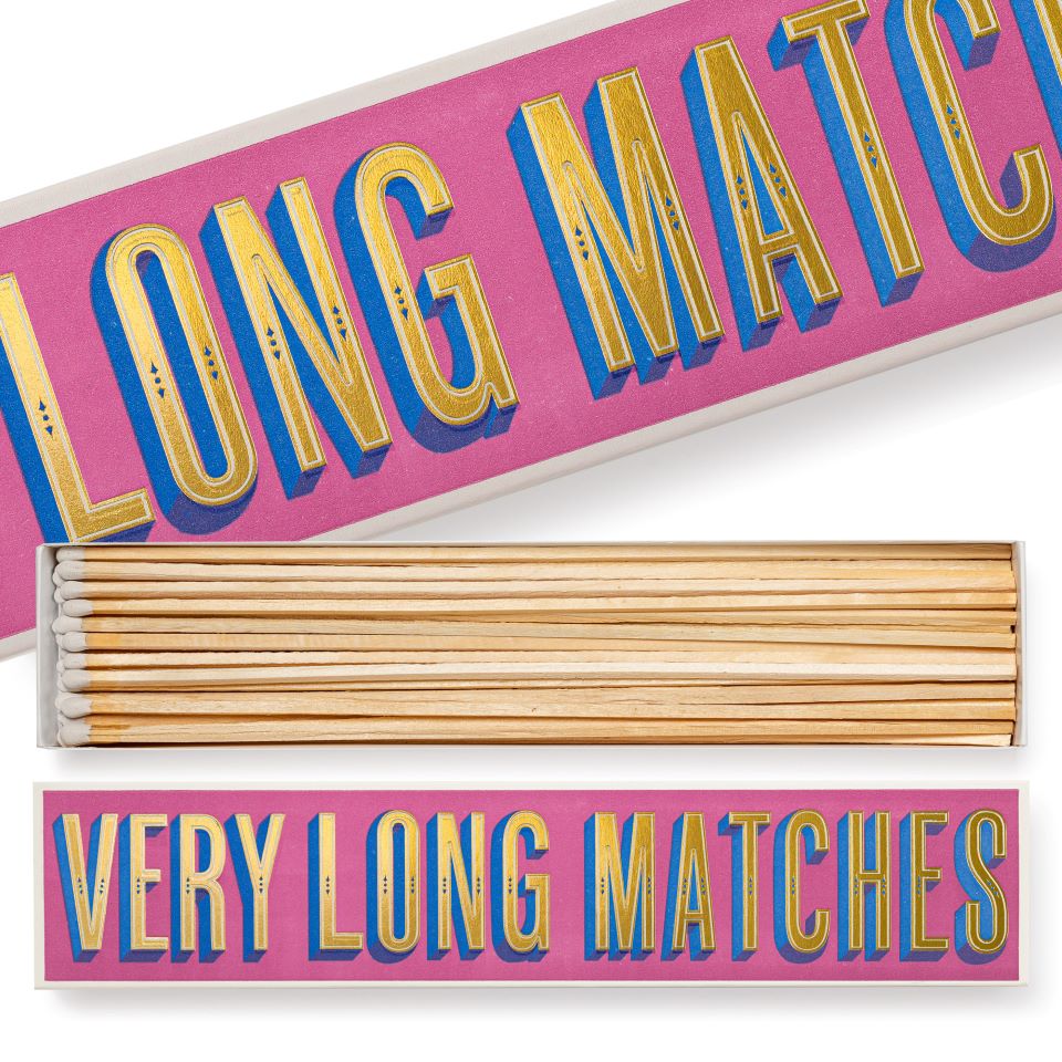 Long Match Box-Very Long Matches