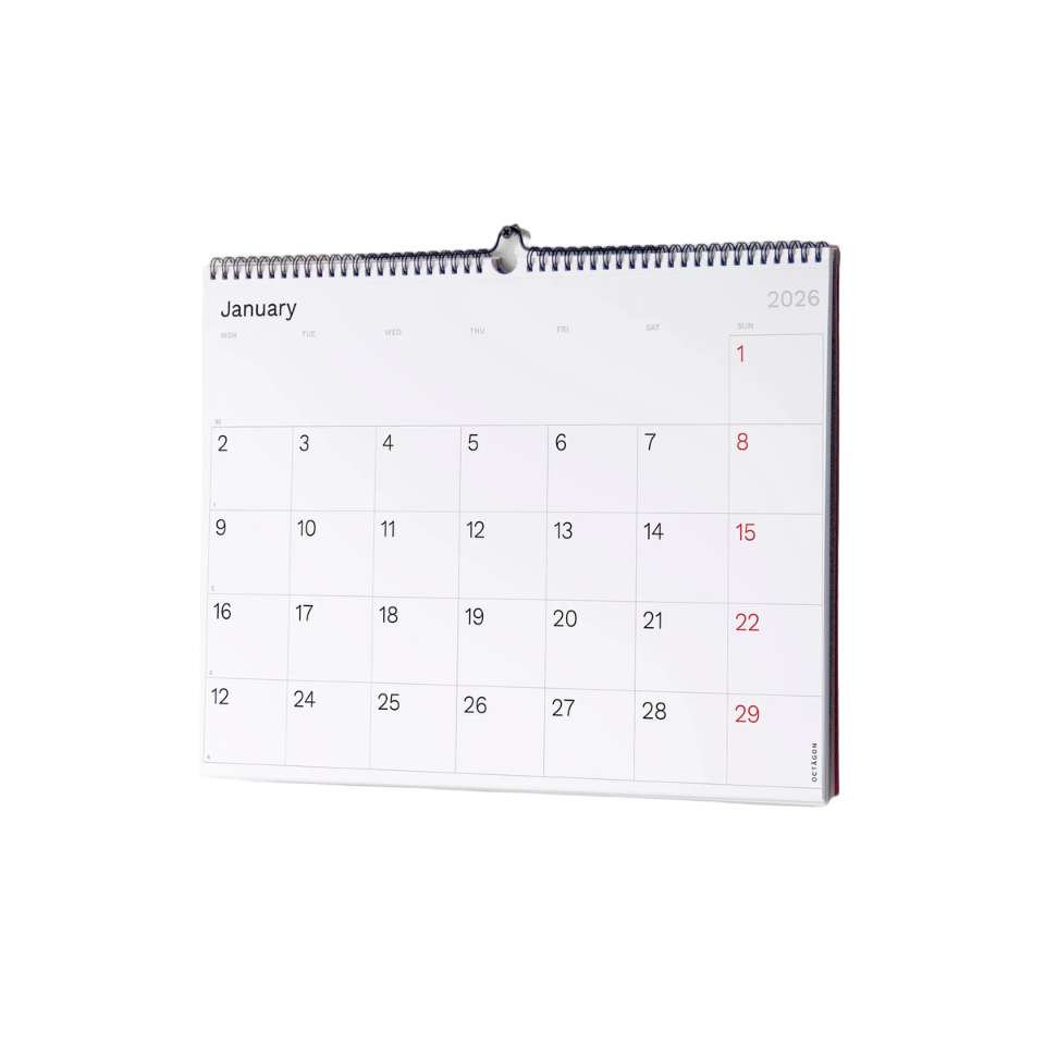 2026 Wall Planner A3