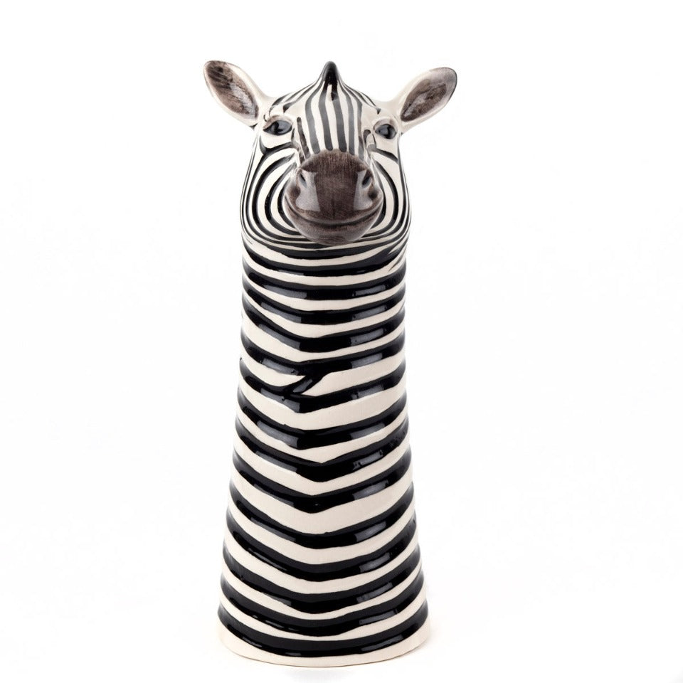 Quail - Zebra Vase