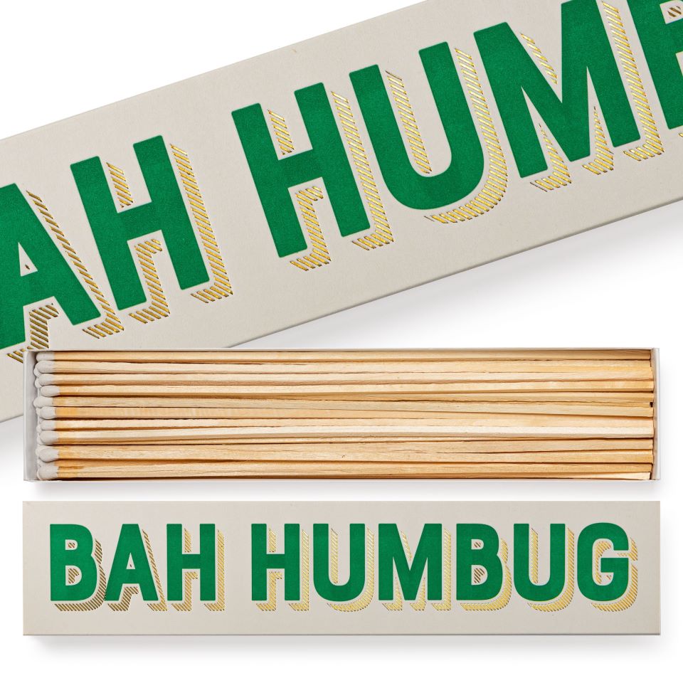 Long Match Box- Ba Humbug