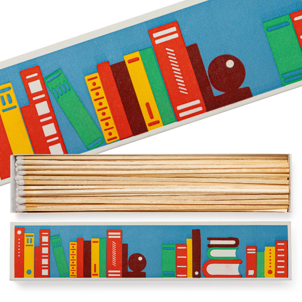 Long Match Box- Book Shelf