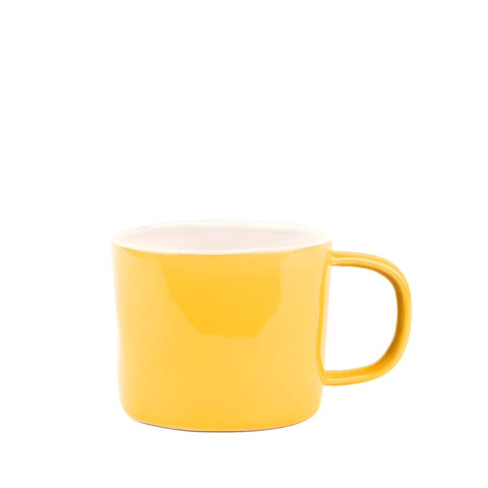Colour Mugs - Yellow