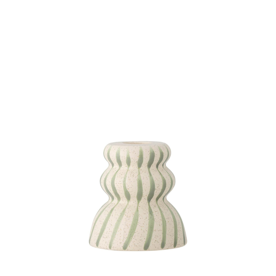 Gabin Candle Holder Green