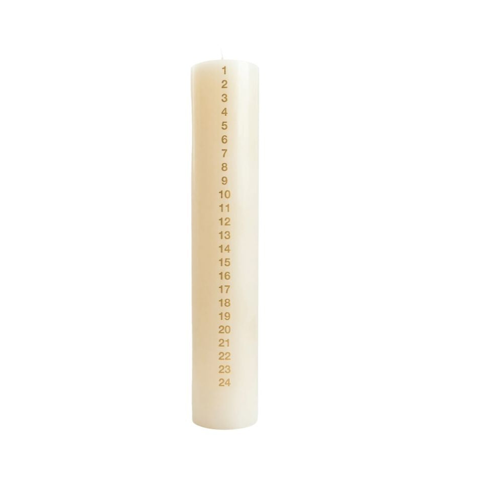 Advent Candle Ivory