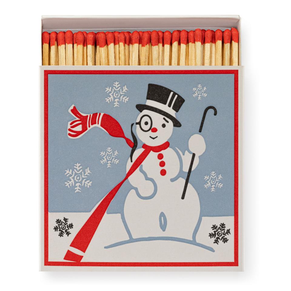 Christmas Match Box - Snowman